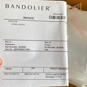 Bandolier Emma Phone Case Black